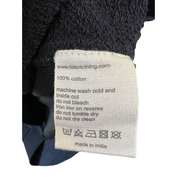 Folk Navy 100% Cotton Crewneck Sweater Sz 3 Classic Casual Heritage Normcore - Picture 5 of 9